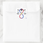 宗教統一神のシンボル霊性異教の性 スクエアシール (バッグ)