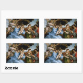 宗教美術のシール 長方形シール (シート)