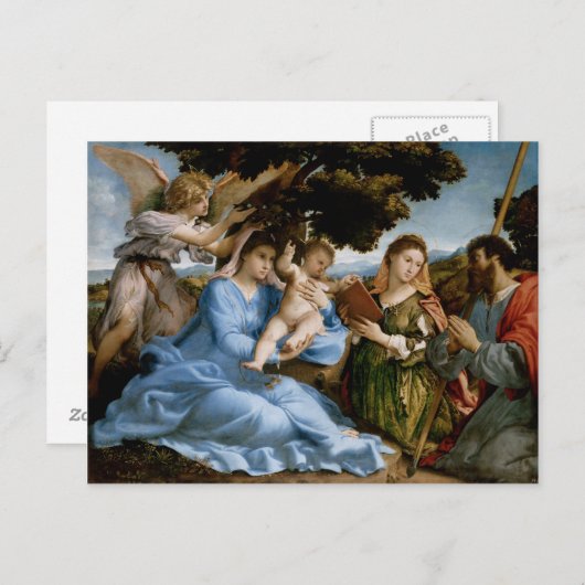 宗教美術はがき ポストカード (正面/裏面)