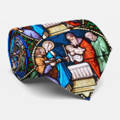 宗教聖なる書物、経典のステンドグラス教会Windows ネクタイ (ロール)