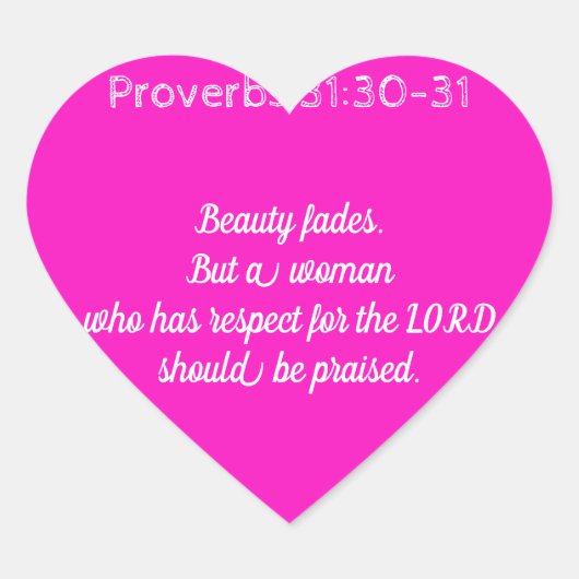 宗教聖なる書物、 経典聖句シール女性会議 ハートシール (正面)