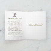 宗教聖アンドリュークリスマスノヴェナ祈りの言葉 シーズンカード (内部)