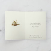 宗教聖フランシス・カトリック兄弟誕生日 カード (内部)