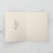 宗教聖ヨセフイエスフローラヴィンテージ カード (内部)