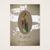宗教聖ヨセフカトリック祈りの言葉聖札 (正面)