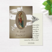 宗教聖ヨセフカトリック祈りの言葉聖札 (デスク)