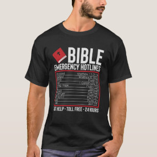 宗教聖書のホットライン Tシャツ