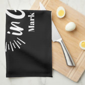 宗教芸術：神への信仰を持つ聖なる書物、 経典デザイン キッチンタオル (四つ折り)