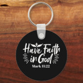 宗教芸術:神への信仰を持つ聖なる書物、 経典デザイン キーホルダー (裏面)