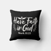 宗教芸術：神への信仰を持つ聖なる書物、 経典デザイン クッション (裏面)