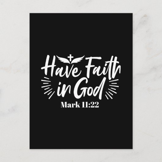 宗教芸術:神への信仰を持つ聖なる書物、 経典デザイン ポストカード (正面)