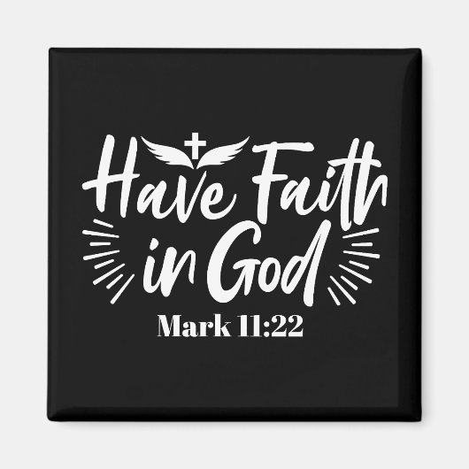 宗教芸術：神への信仰を持つ聖なる書物、 経典デザイン マグネット (正面)