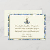 宗教葬儀ありがとう感謝カトリック  ノートカード (正面/裏面)