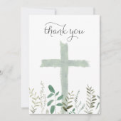 宗教行事のお礼カード 招待状 (正面)