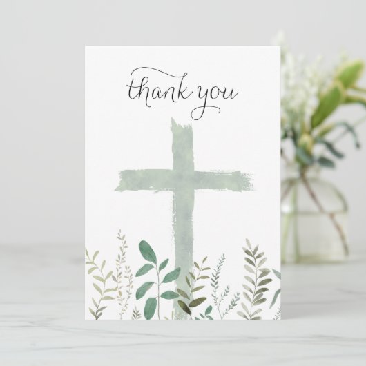 宗教行事のお礼カード 招待状 (スタンド正面)