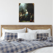 宗教裁判所に呪われた女性 キャンバスプリント (インサイチュ (寝室))