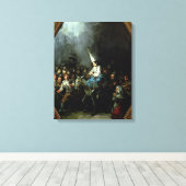 宗教裁判所に呪われた女性 キャンバスプリント (インサイチュ (ウッドフロア))