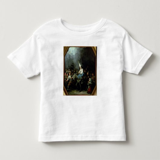 宗教裁判所に呪われた女性 トドラーTシャツ (正面)