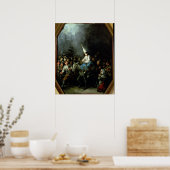 宗教裁判所に呪われた女性 ポスター (キッチン)