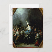 宗教裁判所に呪われた女性 ポストカード (正面/裏面)