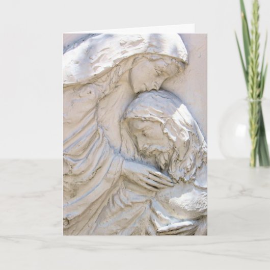 宗教誕生日賛美のカード カード (正面)