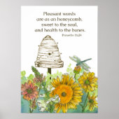 宗教諺聖なる書物、 経典秋の花 ポスター (正面)