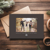 宗教賛美クリスチャン家族写真クリスマス シーズンカード