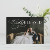 宗教賛美聖降誕祭の写真カード シーズンカード (スタンド正面)