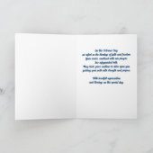 宗教退役軍人日愛国犬タグ カード (内部)