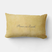 宗教退職した用感動的枕 ランバークッション (裏面)