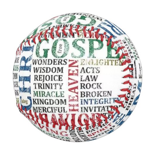 宗教野球 野球ボール (正面右)