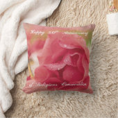 宗教開教50周年バラ クッション (ブランケット)