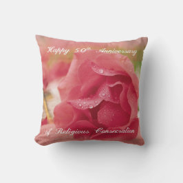 宗教開教50周年バラ クッション
