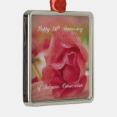 宗教開教50周年バラ メタルオーナメント (右)