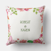 宗教35周年結婚の花 クッション (裏面)