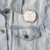 宗教40周年結婚の花 缶バッジ (インサイチュ)