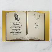 宗教50周年記念カード(ムームとパパ) カード (内部)