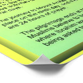 宗教、イスラーム、マッカ ポスター (角)