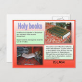 宗教、イスラーム、聖典 ポストカード (正面/裏面)