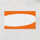 宗教 – オレンジ 名刺 (裏面)