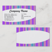 宗教 – ストライプ06 名刺 (正面/裏面)