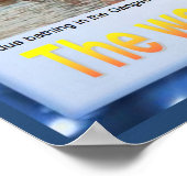 宗教、ヒンズー教、世界最古の宗教 ポスター (角)