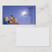 宗教 名刺 (正面/裏面)