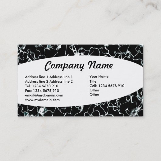 宗教 – 抽象芸術013 名刺 (正面)