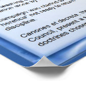 宗教、歴史、宗教改革 ポスター (角)