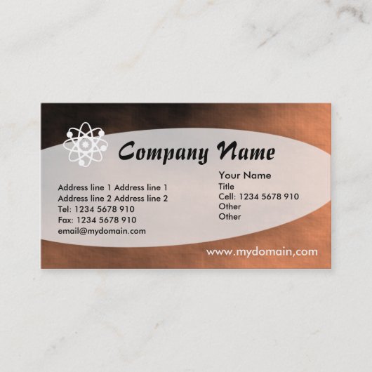 宗教 – 火星の砂嵐 名刺 (正面)