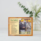 宗教、鍵シク信仰 ポストカード (スタンド正面)