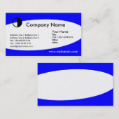 宗教 – 青 名刺 (正面/裏面)