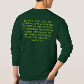 宗教 Tシャツ (裏面)