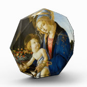 宗教Botticelli著作の本のマドンナ フォトブロック (左)